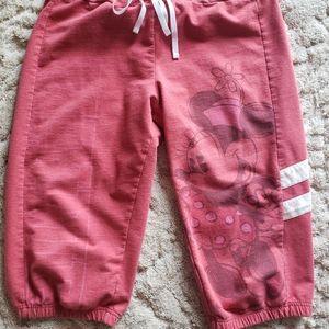 Minnie Mouse capris sweatpants